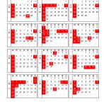 各務原_昌美自動車定休日カレンダー2021年4月～2022年3月
